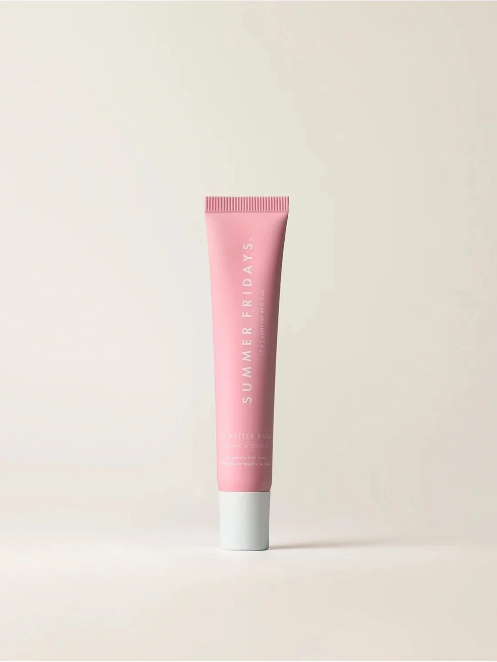 Summer Fridays Pink Lip Butter Balm - Coral Pink Tint